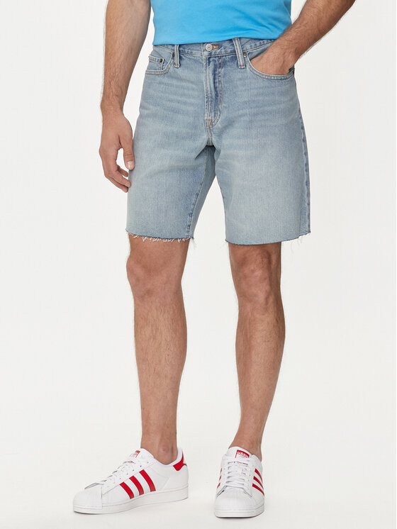 Gap Džínsové šortky 602501-00 Modrá Straight Fit