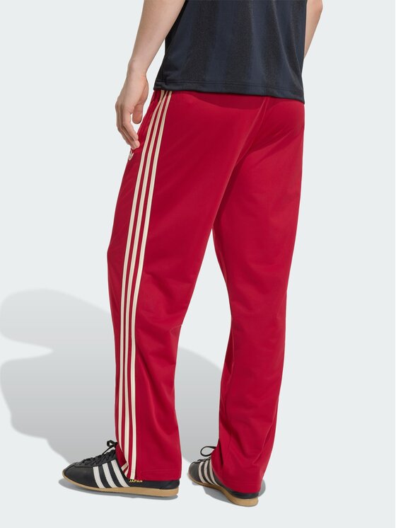 adidas adidas Spodnie materiałowe 159128 Czerwony Regular Fit