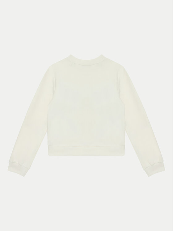 Guess Guess Felpa J4YQ22 KA6R4 Écru Regular Fit