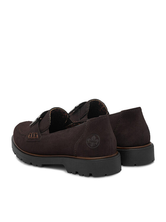Rieker Rieker Loafers CEO-45553-25 Σκούρο καφέ