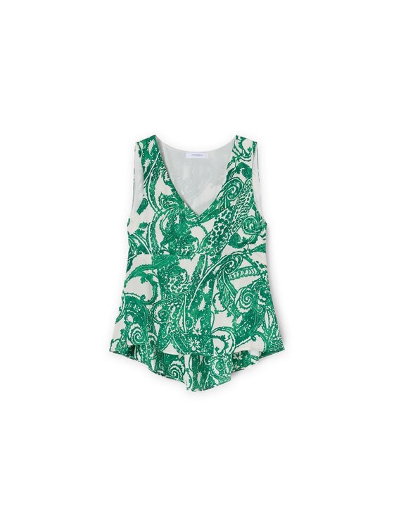 Motivi Motivi Blusa 2690Q001840N0S1 Verde Regular Fit