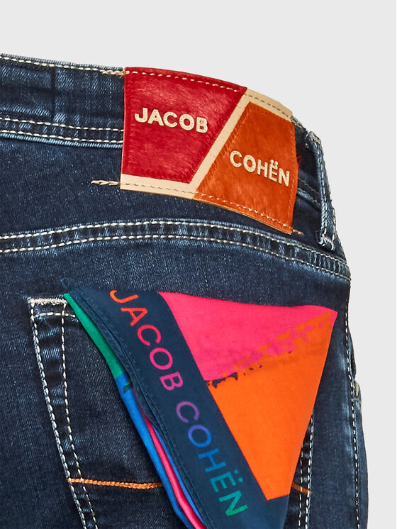Jacob Cohën Jacob Cohën Džinsai Nick U Q E06 32 S 3624 Tamsiai mėlyna Slim Fit