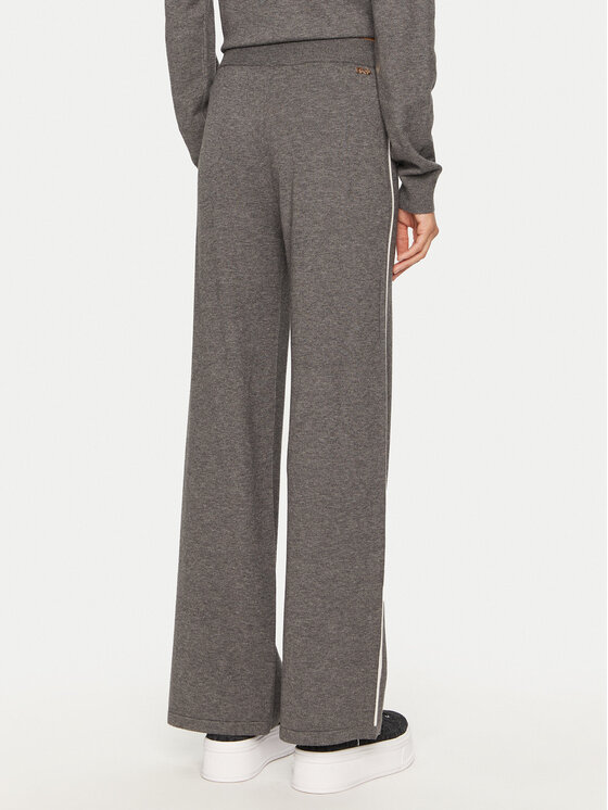 Liu Jo Sport Liu Jo Sport Pantaloni din material TF4315 MS63L Gri Regular Fit