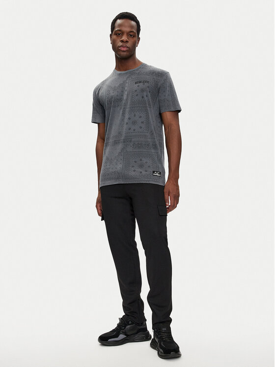Brave Soul Brave Soul T-krekls MTS-568MASCADA Zils Regular Fit