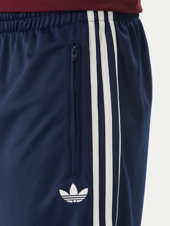adidas adidas Szorty materiałowe Firebird Granatowy Regular Fit