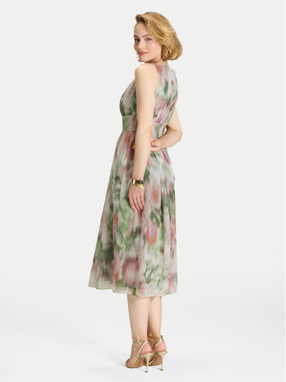 Swing Swing Cocktail obleka 5AK11700 Pisana Regular Fit