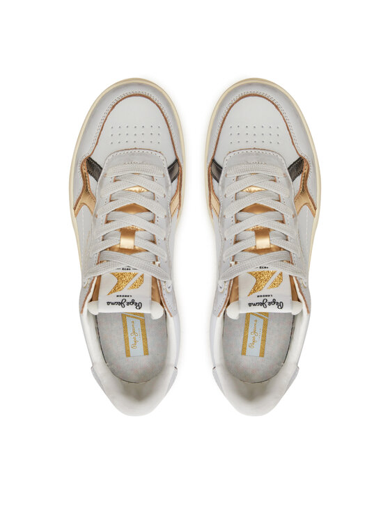 Pepe Jeans Pepe Jeans Snīkeri Kore Club W PLS00021 Balts