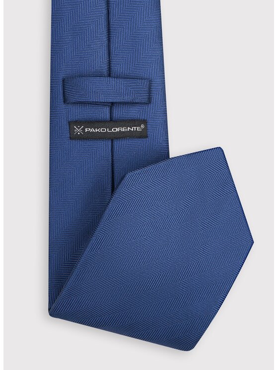 Pako Lorente Pako Lorente Krawat P25SF-KX-004 Granatowy