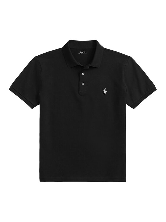 Polo Ralph Lauren Polo Ralph Lauren Поло 710941439040 Чорний Custom Slim Fit