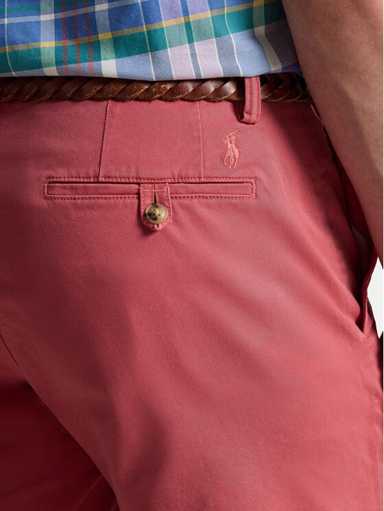 Polo Ralph Lauren Polo Ralph Lauren Pantaloni scurți de blugi 710799213028 Roșu Regular Fit