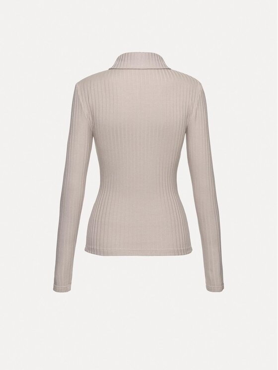 La Mania La Mania Halenka LESLEE Béžová Basic Fit