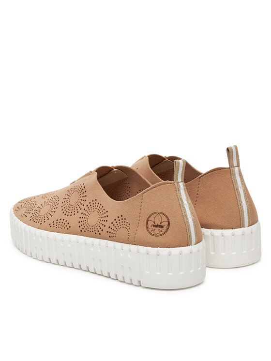 Rieker Rieker Halbschuhe M8352-60 Beige