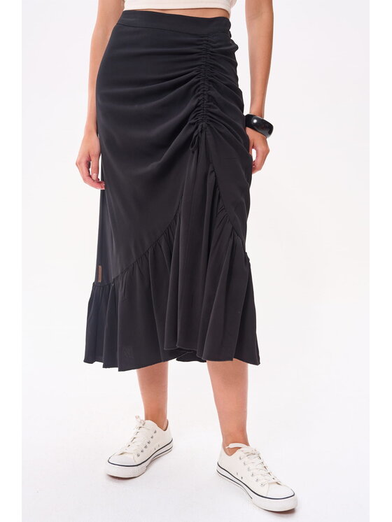 blue shadow blue shadow Spódnica Susan Czarny Standard Fit
