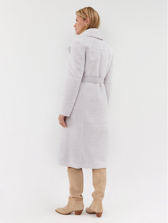 Patrizia Pepe Patrizia Pepe Кожух 2O0087/E012-W356 Сив Regular Fit