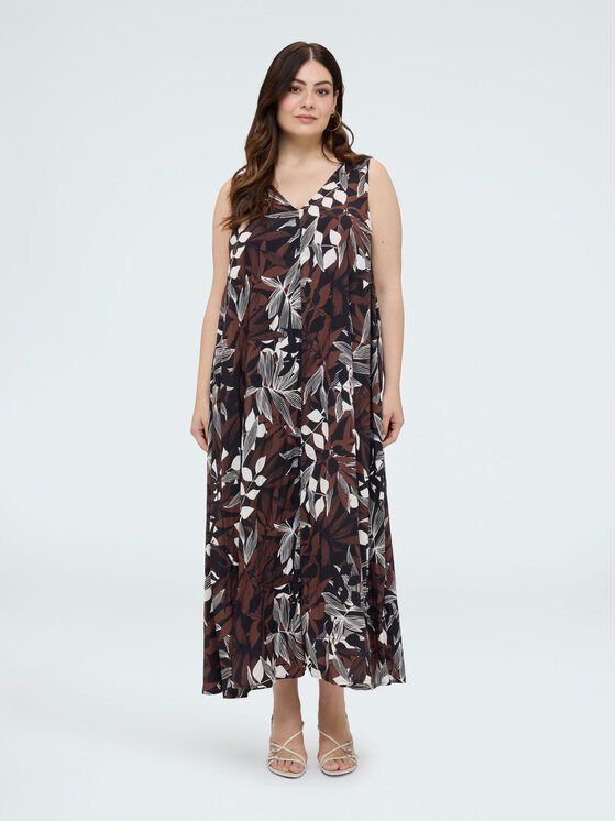 Fiorella Rubino Fiorella Rubino Sukienka wieczorowa 7099L001296N0Z2 Czarny Regular Fit
