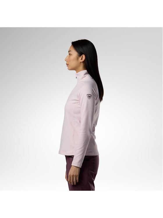 Rossignol Rossignol Bluza techniczna W Mid Layer Stretch Hz Różowy jasny Slim Fit