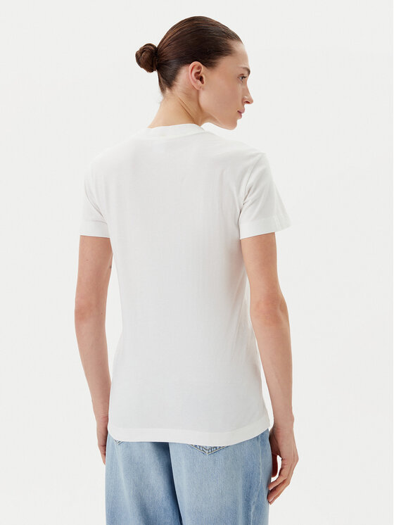PINKO PINKO T-Shirt Trapani 105050 A2D6 Biały Regular Fit