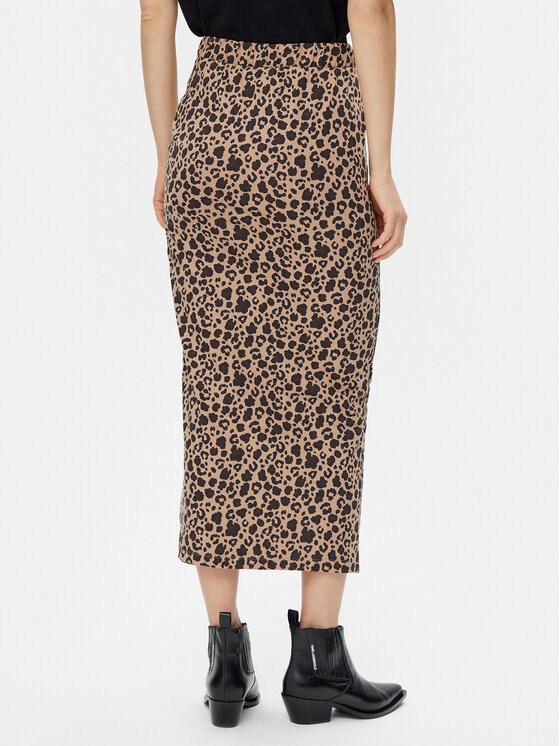 Noisy May Noisy May Maxi szoknya Camilla 27029673 Barna Regular Fit