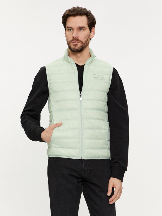 EA7 Emporio Armani EA7 Emporio Armani Vestă elegantă 8NPQ01 PN29Z 1133 Verde Regular Fit