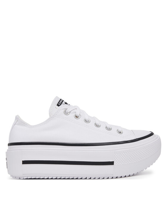 Teniși Converse Chuck Taylor All Star Lift Double Stack Platform A15491C Alb