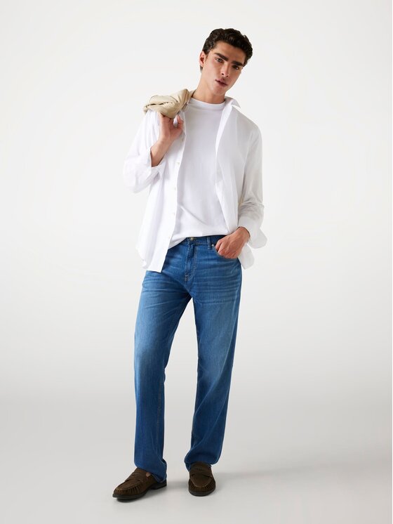 Guess Guess Jeansy 175549 Niebieski Regular Fit