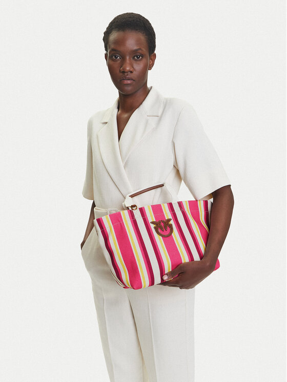 PINKO PINKO Τσάντα Shopping Bag Medium PE 25 PLTT 104753 A2G5 Ροζ