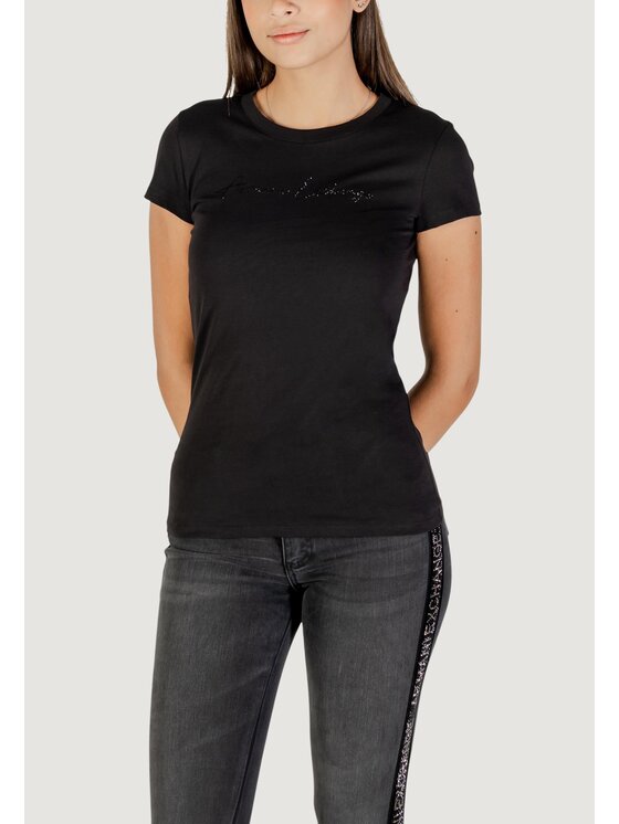Armani Exchange Armani Exchange T-shirt XW001457 AF10356 Nero Casual Fit