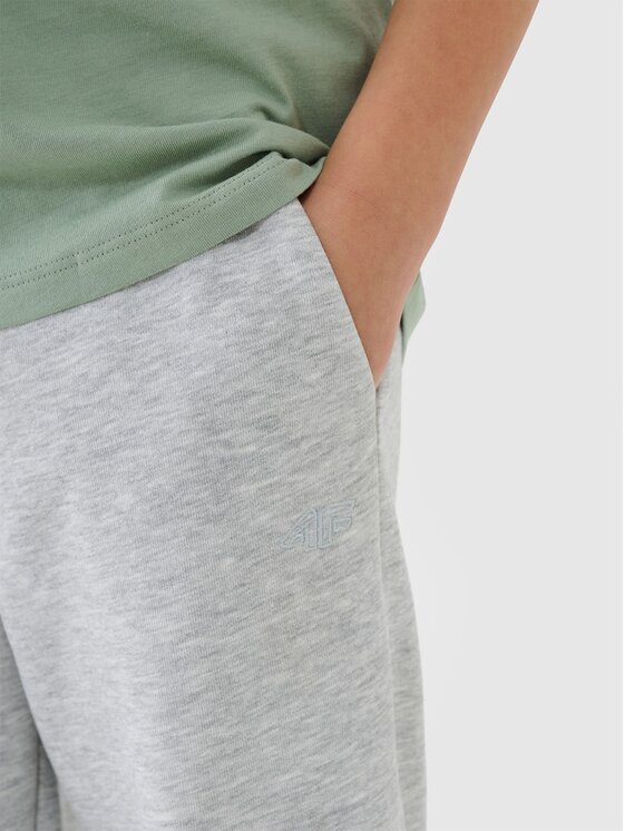 4F 4F Spodnie dresowe 4FJWMM00TTROM1188-25M Szary Oversize