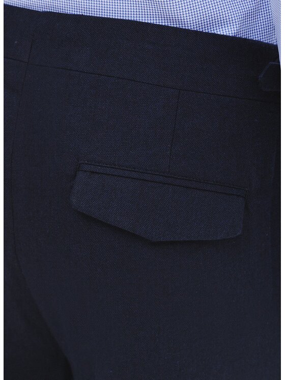Pako Lorente Pako Lorente Spodnie materiałowe P25SF-WX-003 Granatowy Regular Fit