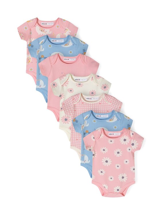 MINOTI MINOTI Body 24babypack7 Różowy Regular Fit