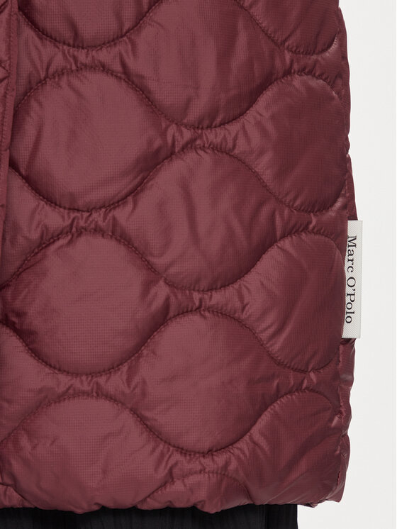 Marc O'Polo Marc O'Polo Zimski plašč 308 1045 71101 Bordo rdeča Regular Fit