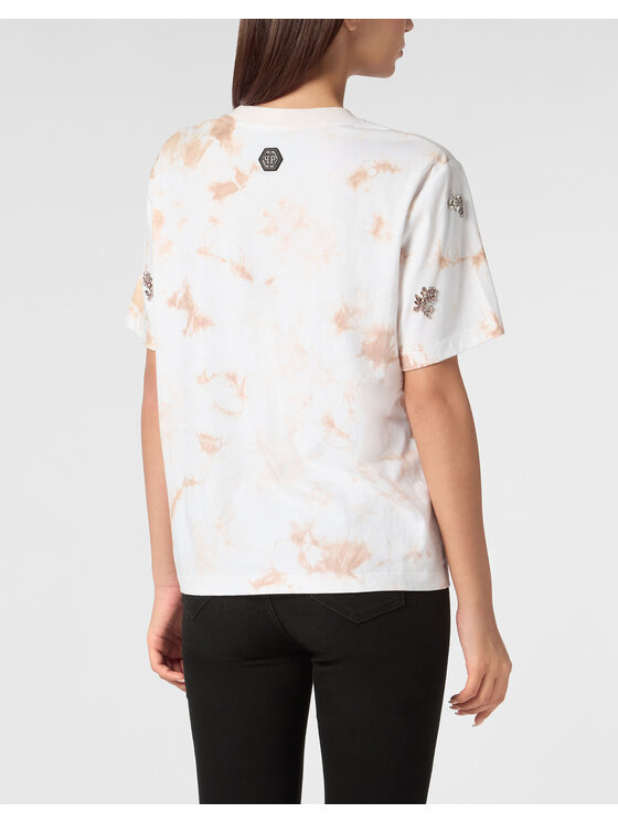 PHILIPP PLEIN PHILIPP PLEIN T-Shirt 21693 Różowy