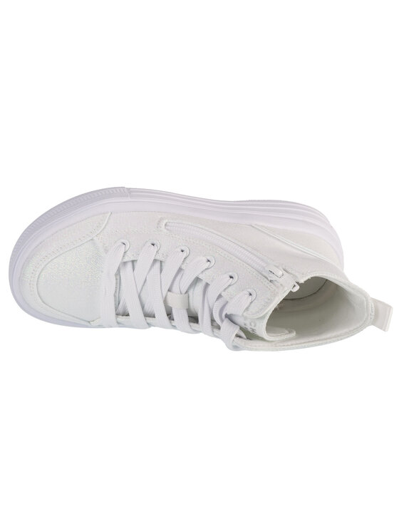 Skechers Skechers Trampki Hyperlift Biały