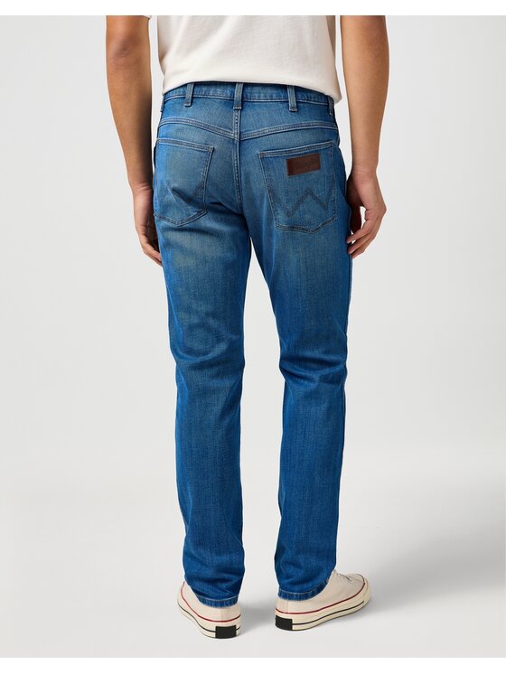 Wrangler Wrangler Jeansy River Niebieski Regular Fit