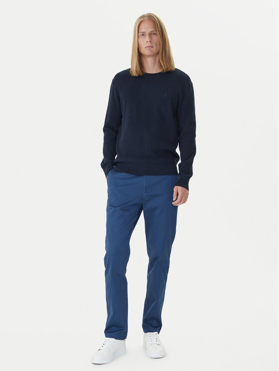 Calvin Klein Calvin Klein Pulover LV04LB327G Bleumarin Regular Fit