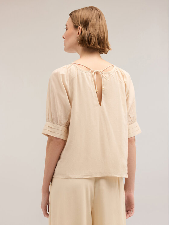 Motivi Motivi Blusa 2792W000732N011 Écru Regular Fit