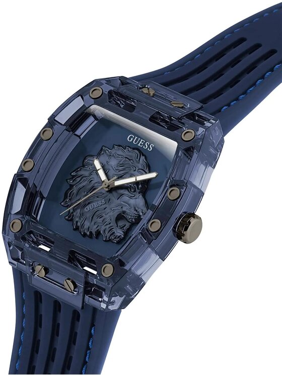Guess Guess Zegarek GW0959G1 Niebieski