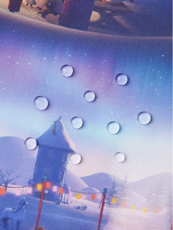 Reima Reima Tuta da neve Moomin Lyster 5100011D Blu Regular Fit
