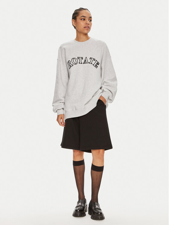 ROTATE ROTATE Sweatshirt Sui 1124541473 Grau Boxy Fit