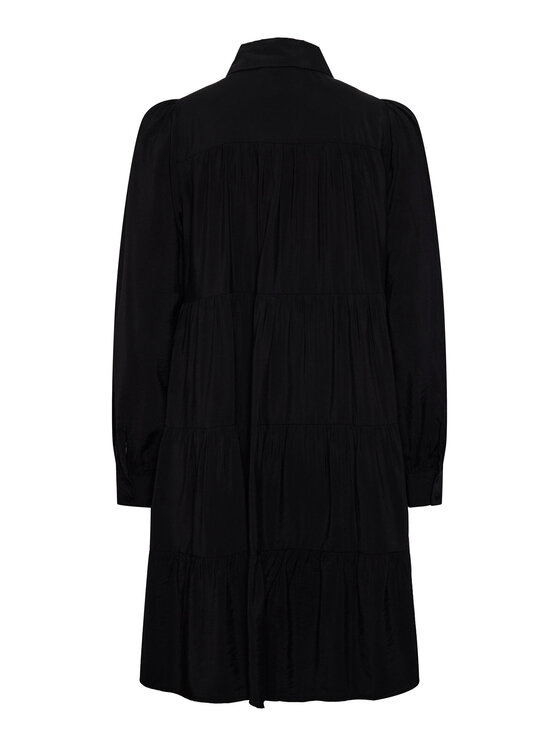 YAS YAS Haljina košulja Pala 26030720 Crna Loose Fit
