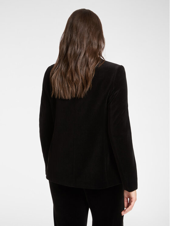 Elena Mirò Elena Mirò Giacca di transizione Q128P000061N033 Nero Slim Fit