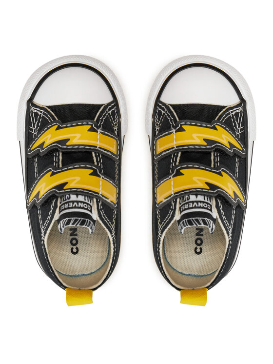 Converse Converse Кецове Chuck Taylor All Star Electric Bolt Easy-On A08376C Черен
