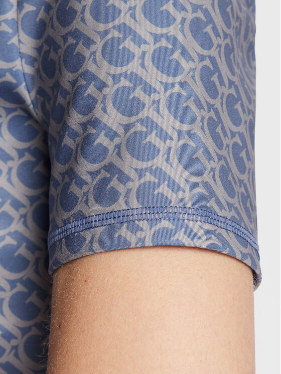 Guess Guess T-Shirt V3GP18 MC03W Σκούρο μπλε Regular Fit