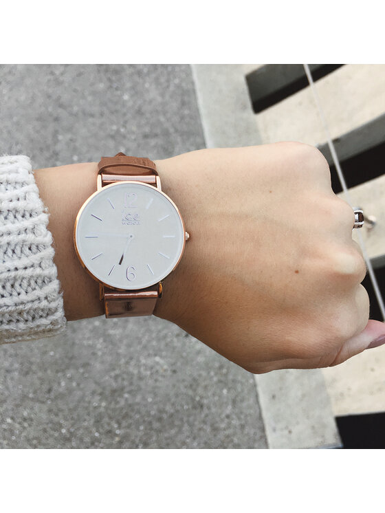 Ice-Watch Ice-Watch Ρολόι ICE.015085 Ροζ χρυσό