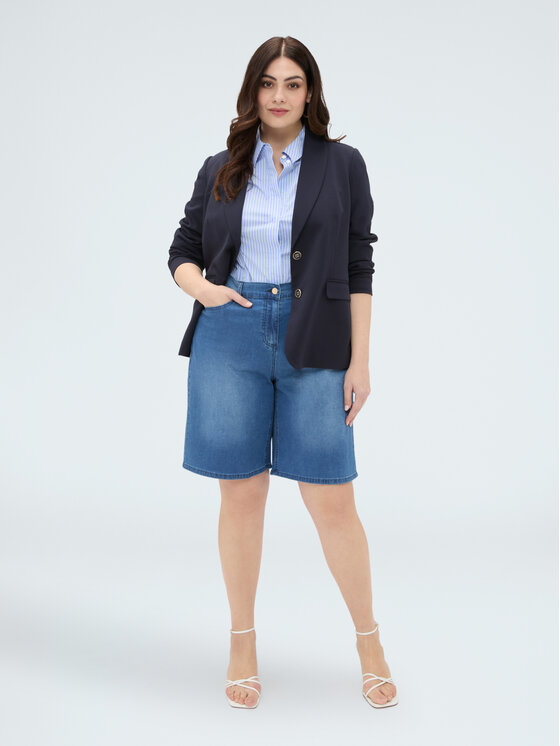 Fiorella Rubino Fiorella Rubino Szorty jeansowe P488T005240N024 Niebieski Regular Fit