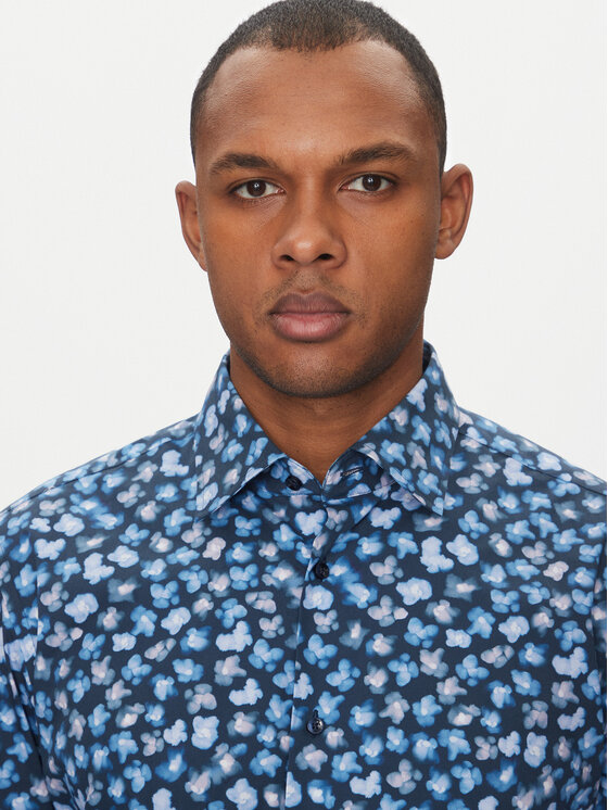 BOSS BOSS Košeľa Joe 50532881 Modrá Regular Fit