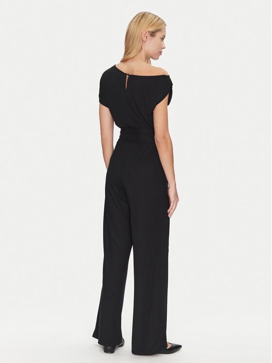 Guess Guess Salopetă W5GD89 KCTB0 Negru Regular Fit