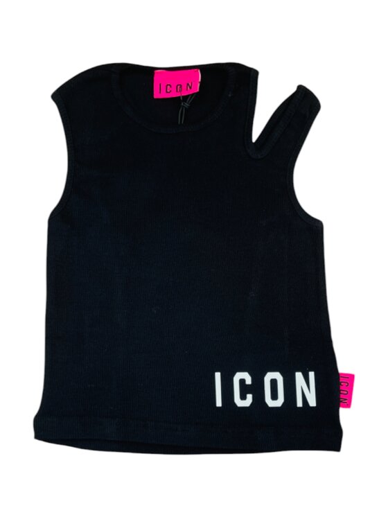 Icon Icon Top igtp00596-nero Nero Regular Fit