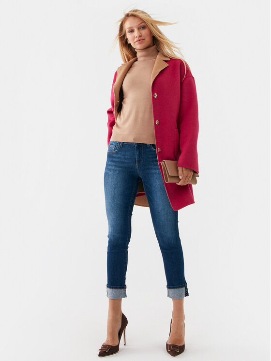 Liu Jo Liu Jo Dolčevita WF3126 MA18F Bež Regular Fit