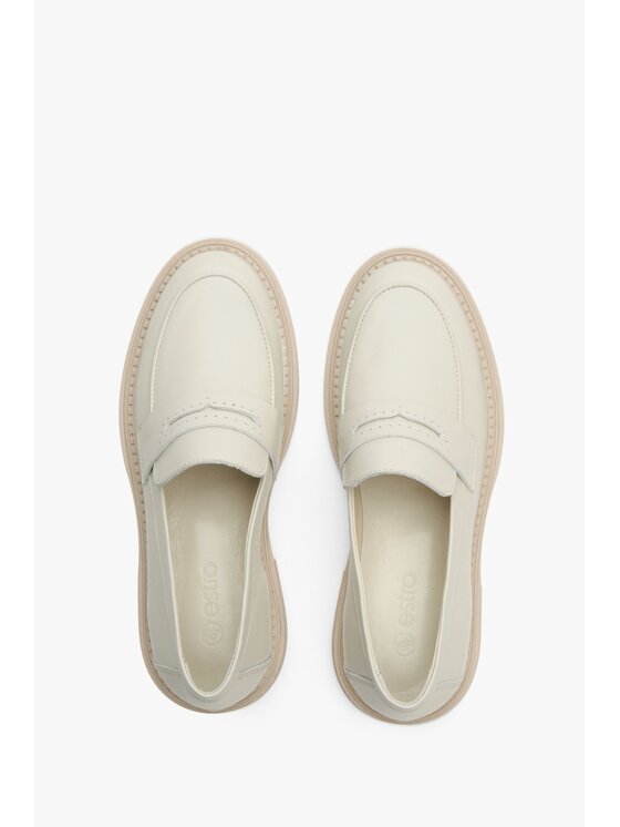 Estro Estro Μοκασίνια ER00114531 Μπεζ